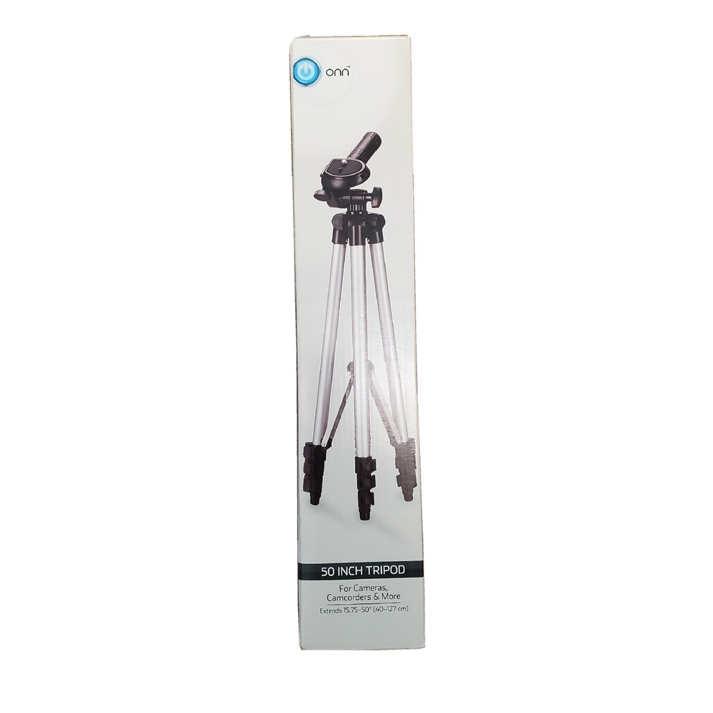 Onn 50 Inch Tripod For Cameras, Camcorders & More